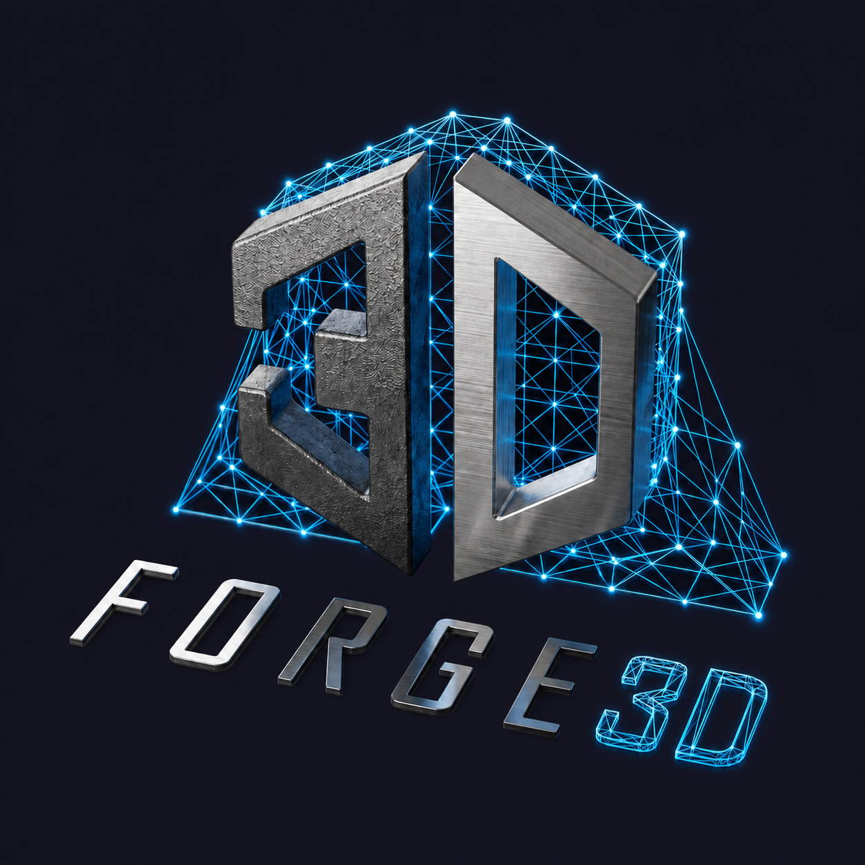 Forge 3D illustration